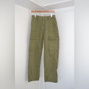 Women’s  Olive Cargo Pants